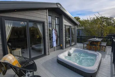 Image de Lakewood Retreat, pet friendly, with hot tub in Woodhall Spa