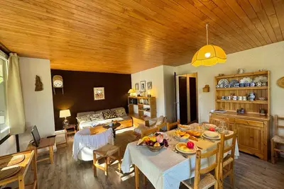 Image de Grand appartement au pied des pistes, animaux admis