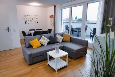 Image de Myskyline - for 6 persons, roof terrace, balcony, garage, bed linen incl.