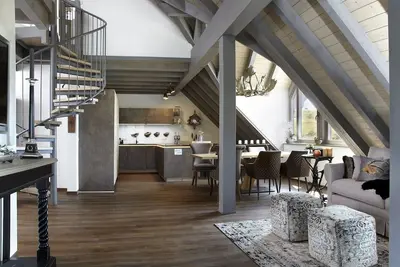 Image de Appartement 'Halali' avec espace spa et vue sur la montagne