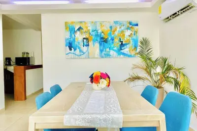 Warm 10 min from the beaches