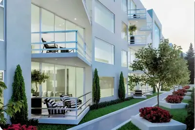 Image de Minimalist suite with volcano view