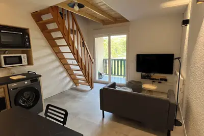 Image de Studio 35m2 avec mezzanine, aux Plans d'Hotonnes, Haut Valromey