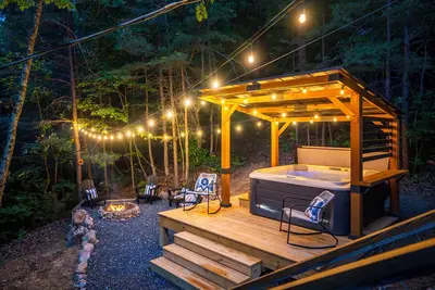Image de Secluded+Views+Hot Tub+Fire Pit+Dog Friendly
