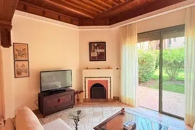 2-bed Apartment with Garden & shared Pool- Moroccan - Modern Style