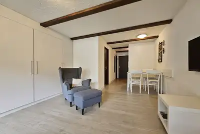 Image de Superbe appartement dans la maison Alpengarten avec une vue imprenable