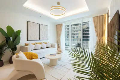 Image de KeyRock - Dubai Marina Stay with Pool & Gym