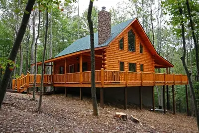 Image de Idyllic Log Cabin Getaway in the Stunning Woodlands near Ash Cave, Ohio