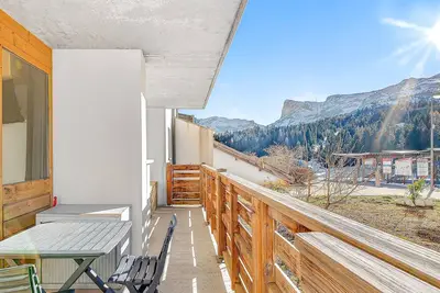 Image de Appartement 'Superdevoluy' avec vue sur la montagne et balcon