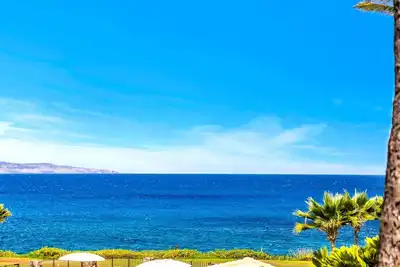 Image de New | Kbm Resorts | Free Car | Kapalua Bay Villas | Ocean View | 1-Bedroom condo steps to beach with spacious lanai! Kbv-24g3