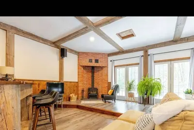 Image de Forest Nature Retreat with Woodstove and near Durham trails and Thermea Spa