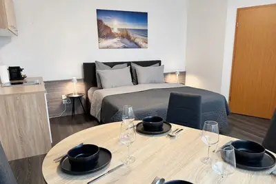 Image de Studio-Supérieure-Salle de bain privée-Vue ville