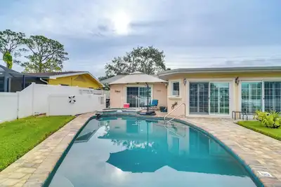 Waterfront Largo Home w/ Canal Access + Boat Dock