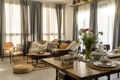 Image de Luxury 3 rooms Apt• Balcony• Parking | HaKerem A45