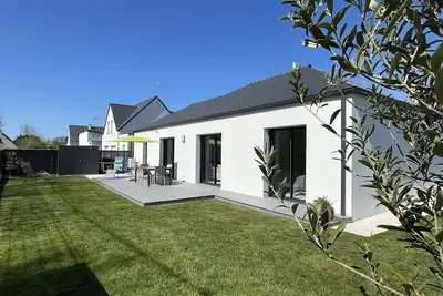 Image de Maison moderne de plain-pied, proche plage, accessible Pmr, animaux acceptés