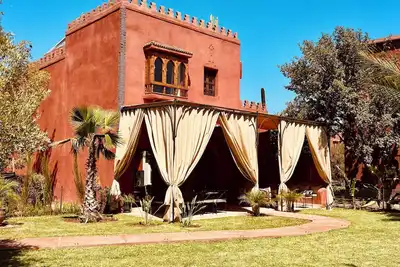 Image de Magnifique Villa-Riad avec jardin privatif, grand jacuzzi dans un domaine privé