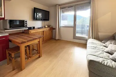 Image de Mini studio 4 personnes au centre des Orres, accès direct aux pistes