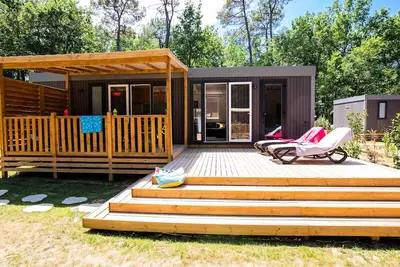 Image de Mobil-home | Premium Exclusive | 3 Ch. | 6 pers. | Terrasse surélevée | A/C | Tv