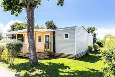 Image de Mobil-home | Comfort | 2 Ch. | 4/6 pers. | Terrasse surélevée | A/C | Tv