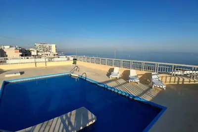 Exclusive Duplex in front of the sea.
