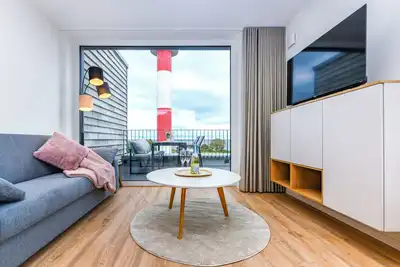 Image de BeltBlick Aurora - roof terrace. Sauna. Sea view. Recreation.