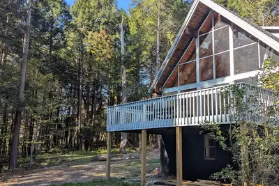 Image de Modern A-Frame Minutes to Cooperstown & Dreams Park Newly Renovated for 2026