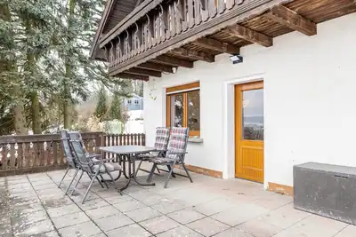 Image de Maison de vacances 'Kaiser' avec vue sur la montagne, terrasse privée et Wi-Fi