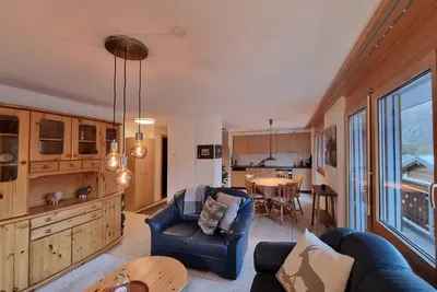 Image de Appartement confortable avec vue fantastique dans la maison Cielo, à côté du téléphérique Hannigbahn