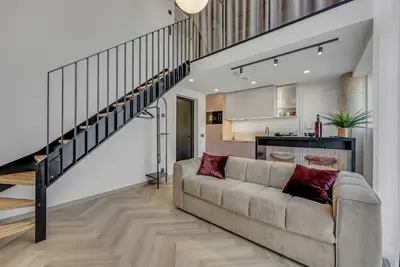 Image de Charming 1-bedroom Loft in amazing Tallinn Kalamaja area with Ac