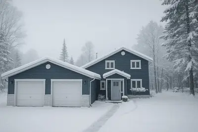 Image de Location mensuelle - Chalet au bord de l`eau