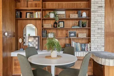 Image de Dual Mid-Century Retreat, Two Kitchens