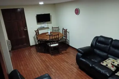Image de Charming 1-bedroom apartment in Surco with Ac, two blocks from American Embassy