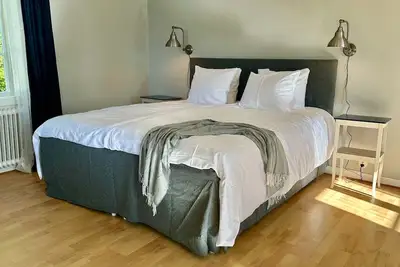 West wing at Långnäs Manor