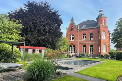 Manor house with pool