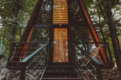 Image de Eco village in the forest