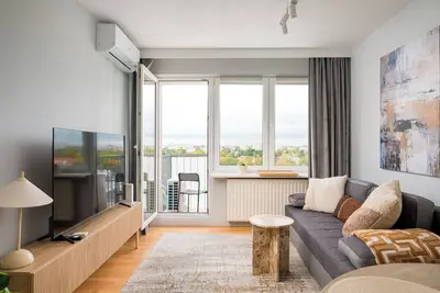 Image de Mokotów Skyline Panorama Apartment