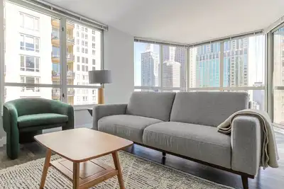 Image de Blueground | Rush & Division, rooftop, nr Lakefront