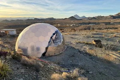 Image de Unique and Pet Friendly Glamping Dome with Views of Big Bend National Park, Perfect for a Texas Glamping Getaway