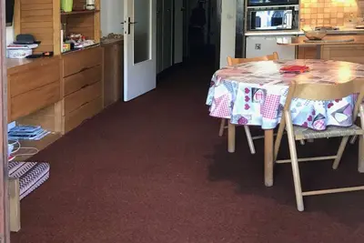 Image de Grand studio 4 pers. aux Orres 1650 avec balcon sud, accès pistes