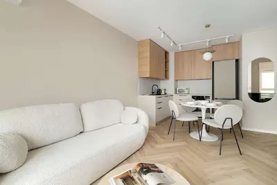 Image de Jasielska 7c Poznań | Beige Apartment with Parking and Air Conditioning