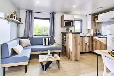 Image de Mobil-home Privilège Souillac - 2 ch - Tv - Clim 4 personnes