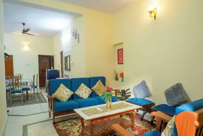 Image de 2-bedroom apartment in welcoming Jaipur with Ac/Wifi/kitchen/Dining Area/Tv /