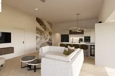 Image de fully renovated villa with private pool and gym with sea view