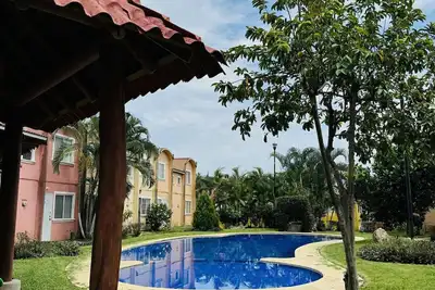Image de Vacation house 2 Br, pool, Ac all areas\n5 min from palmar beach Ixtapa