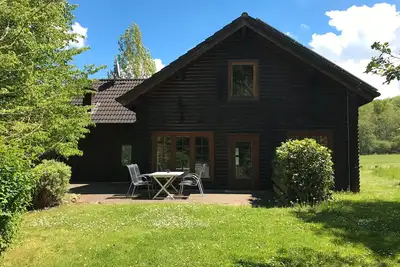 Image de Maison de vacances 'Blockhaus Marie' avec terrasse privée, jardin privé et Wi-Fi