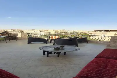 Image de Charming Roof in New Cairo -3 Bedrooms – 1 Min from 90th Street, Air-Conditioned