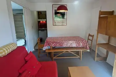 Image de Appartement 3 pièces, 6 pers, pied des pistes, balcon