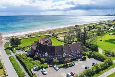 Image de 5 star terrace apartment Ankerplatz directly on the Baltic Sea beach with swimming pool + WLan