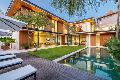 Image de Modern Designer 4 Br Villa-Steps from Berawa Beach