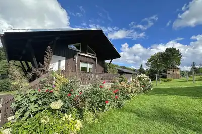 Image de Chalet en bois dans les monts Métallifères